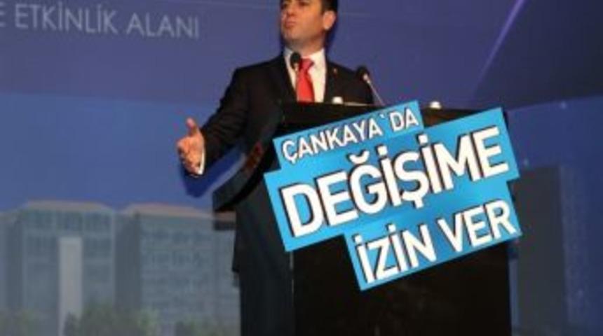 Ak Parti &Ccedil;ankaya Belediye Başkan Adayı Barış Aydın Projerini Tanıttı