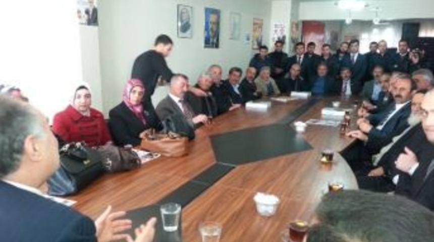 Ak Parti Milletvekili Adnan Yılmaz Aşkale&rsquo;de