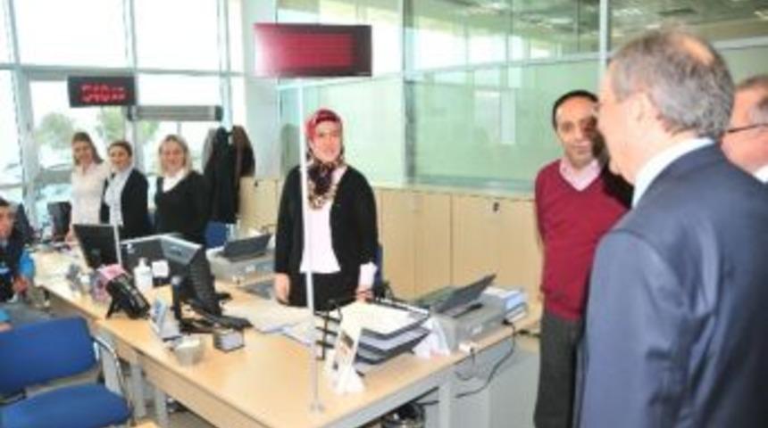 Başkan Burma, Yedaş'ı Ziyaret Etti