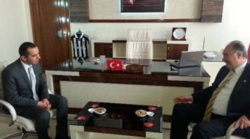 Milletvekili Yılmaz&rsquo;dan Kaymakam Ve Belediye Başkanına Ziyaret
