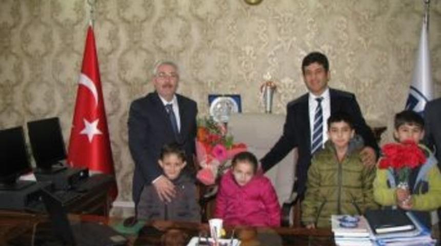 Irmak Kolejinden Defterdar Mehmet Doğan'a Ziyaret