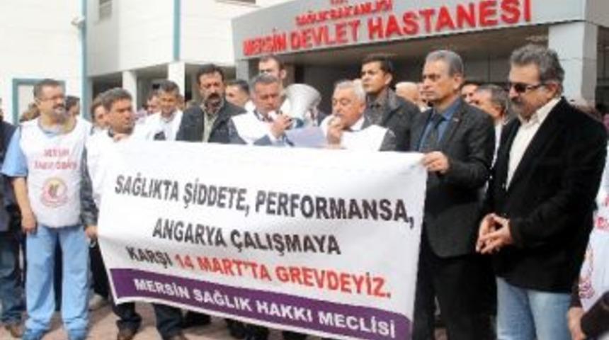 Sağlık &Ccedil;alışanları 14 Mart'ta Greve Gidiyor