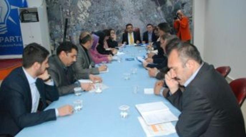 Balaman Vekillerle Se&ccedil;im İstişare Toplantısı Yaptı