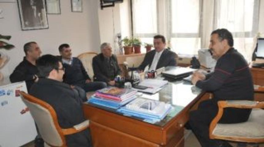 Başkan Vekili Bakıcı Serbest Mali Müşavir Mustafa Öztürk’ü Ziyaret Etti