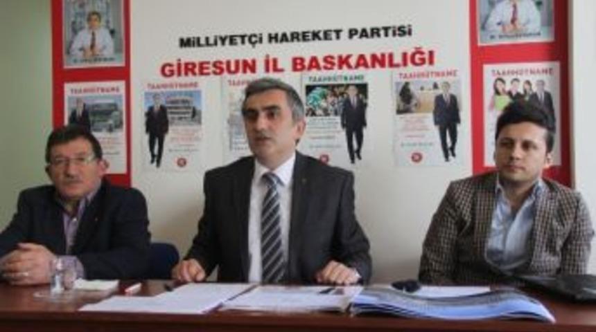 Giresun Mhp Belediye Başkan Adayı Erzurum'dan '41 Kere Maşallah'lık Projeler