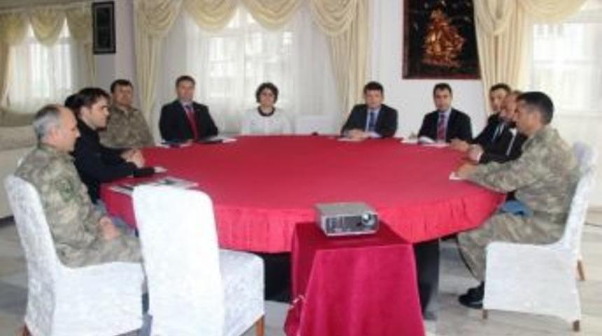 Cizre&rsquo;de Se&ccedil;im G&uuml;venliği Toplantısı Yapıldı