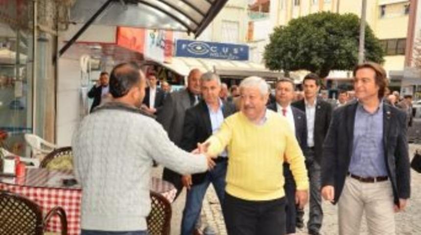 Başkan Akaydın Manavgat&rsquo;ta Vatandaşlarla Buluştu
