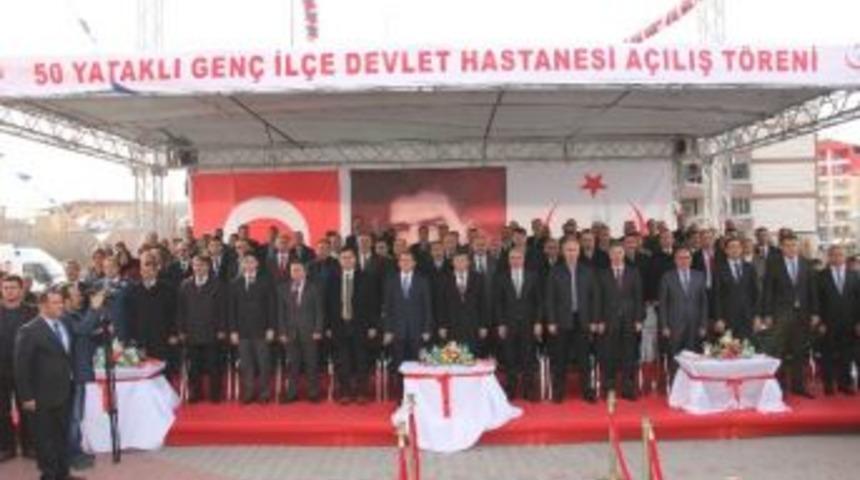 Bakan Yılmaz, Gen&ccedil; Devlet Hastanesi&rsquo;nin A&ccedil;ılışını Yaptı