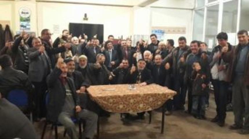 Saadet Alvar'da Coşkuyla Karşılandı