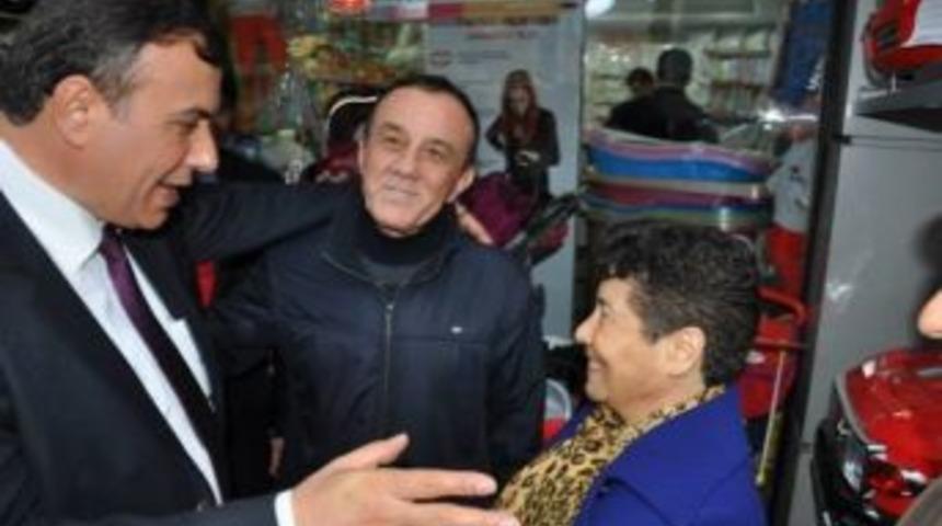 Ak Partili Acar, Esnaf Ziyaretlerini S&uuml;rd&uuml;r&uuml;yor