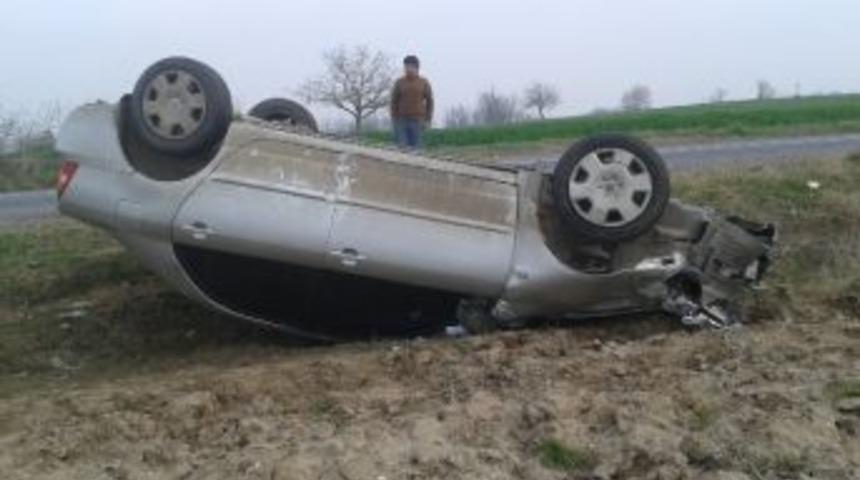 Takla Atan Ara&ccedil;tan Burnu Kanamadan &Ccedil;ıktı