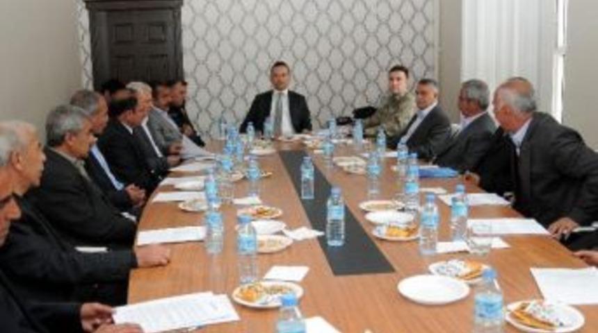 &Ccedil;elikhan&rsquo;da Şe&ccedil;im G&uuml;venliği Toplantısı Yapıldı