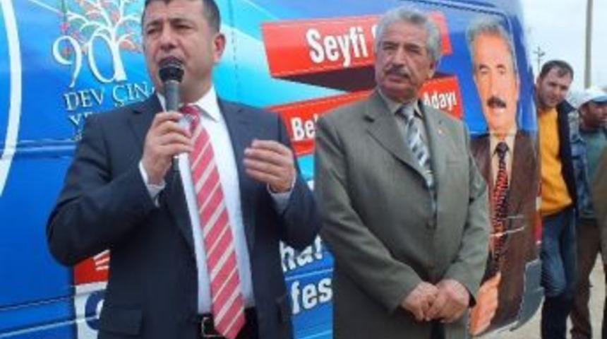 Chp Heyeti, Yazıhan&rsquo;da Se&ccedil;im &Ccedil;alışması Yaptı