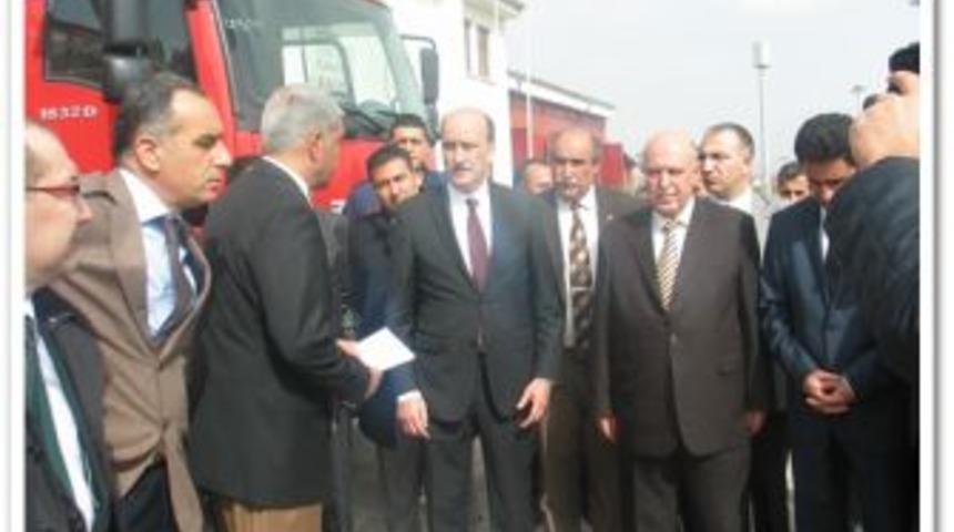 Elazığ Belediyesine 4 Yeni İtfaiye Aracı