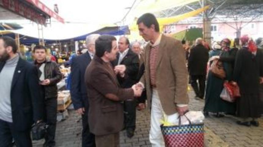 Devrek Sp Teşkilatından Pazarcı Esnafına Ziyaret