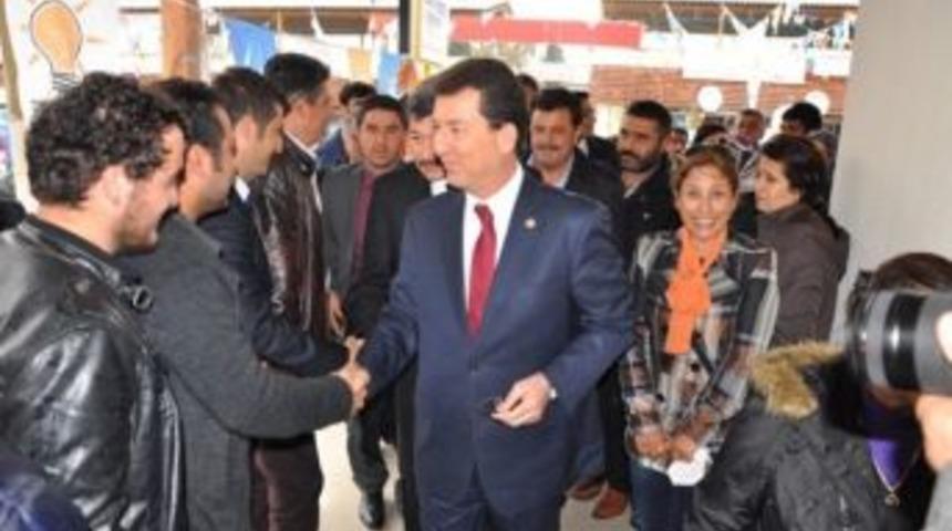 Ak Parti Akb&uuml;k Se&ccedil;im B&uuml;rosunu G&uuml;ltekin Kılın&ccedil; A&ccedil;tı