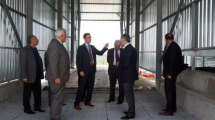 Kaymakam S&ouml;nmezay'dan Tarım Kooperatifi'ne İnceleme