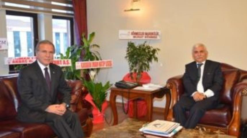 Şahin, Vali Alimoğlu&rsquo;nu Ziyaret Etti