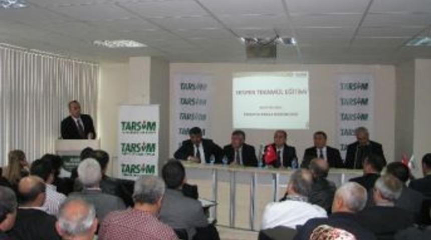 Tarsim Eksperlere Eğitim Verdi