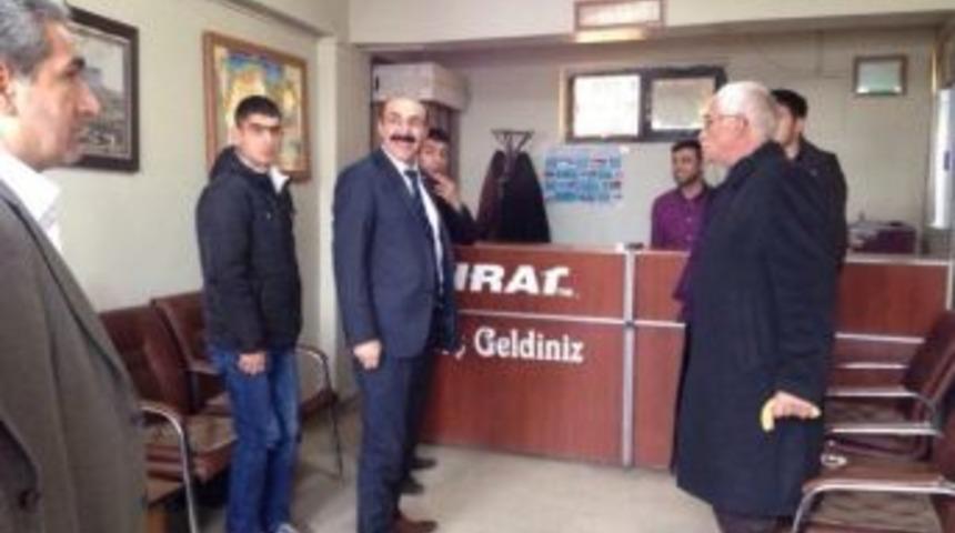 Seydaoğlu&rsquo;ndan İl&ccedil;e Otoğarı Esnafını Ziyaret Etti