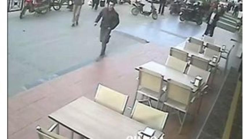 Avukata Kapka&ccedil; Anı G&uuml;venlik Kamerasında