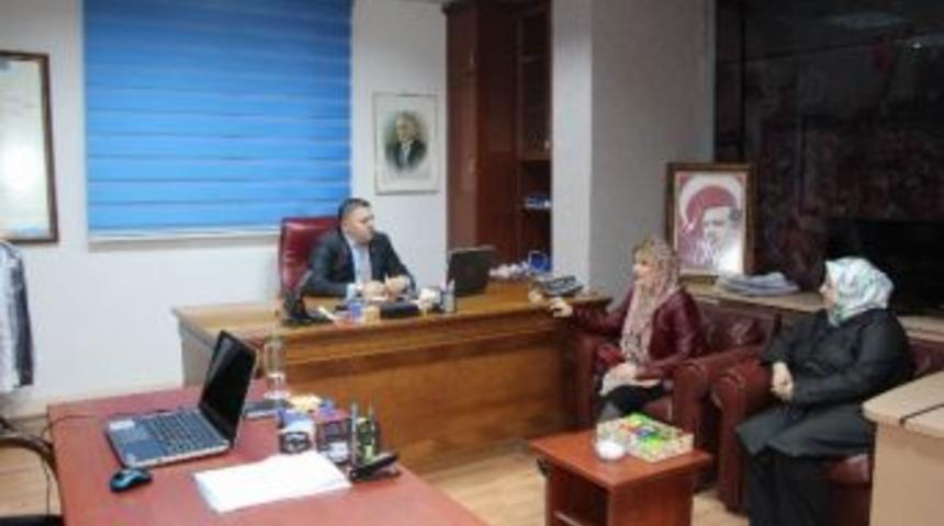 Nermin Ensarioğlu, Skm Başkan Yardımcısı Sevim&rsquo;i Ziyaret Etti