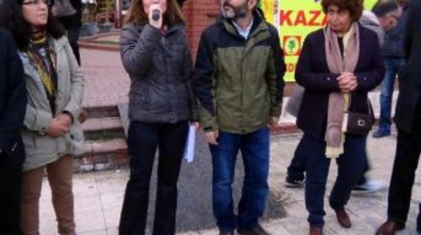 Tunceli&rsquo;de &ldquo;hdp&rdquo; Protestosu