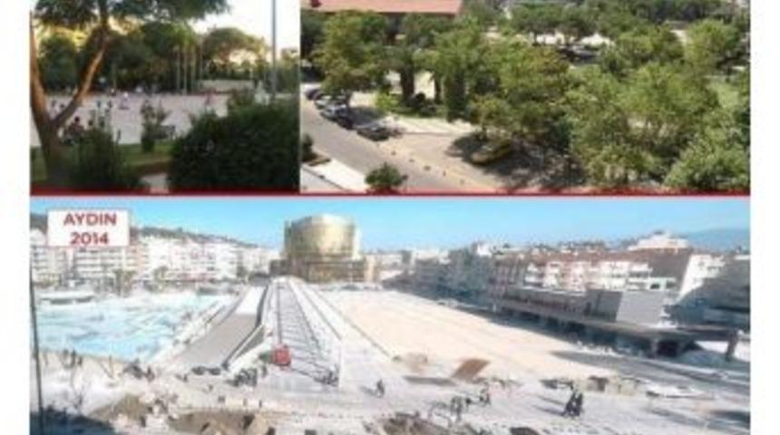 Tamamlanan Aydın Kent Meydanı Tartışmaları Da Beraberinde Getirdi
