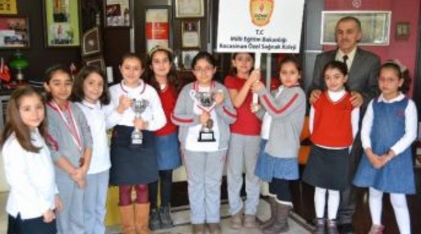 Sağnak Koleji Halk Oyunları M&uuml;sabakasında İkinci Oldu