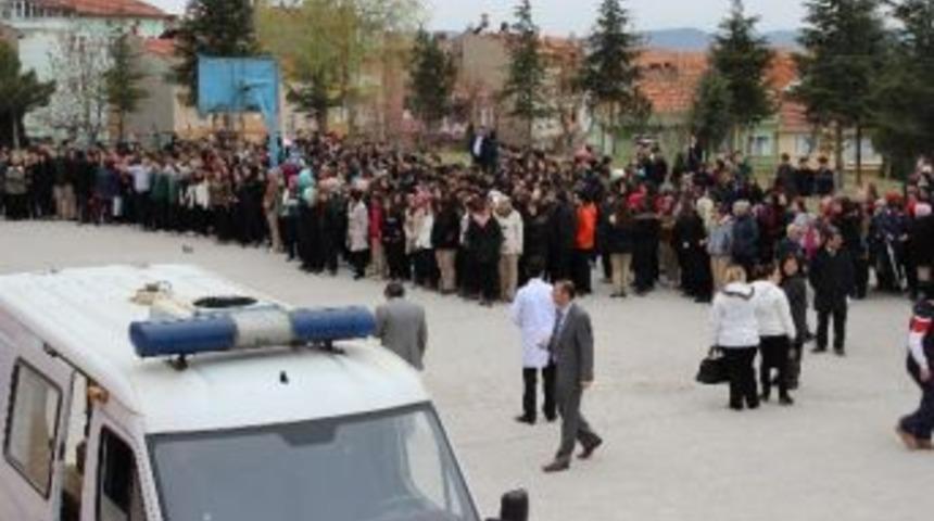 Anadolu Lisesi'nde Yangın Tatbikatı