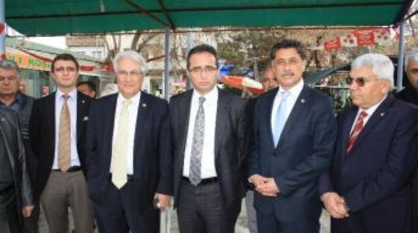 Chp Genel Başkan Yardımcısı B&uuml;lent Tezcan, Başkan Adayı Ahmet &Ouml;zaydın&rsquo;a Destek İstedi