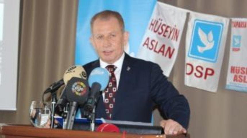 Dsp Bayraklı Belediye Başkan Adayı H&uuml;seyin Aslan Projelerini Tanıttı