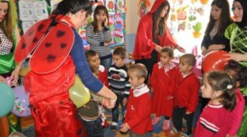 Sungurlu Myo &Ouml;ğrencilerinden K&ouml;y Okullarında Etkinlik