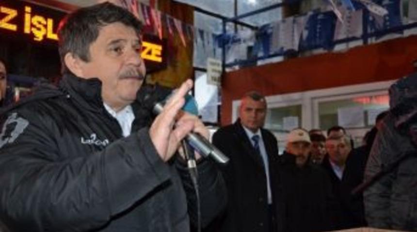 Maden İş&ccedil;ilerinden Tanrıverdi'ye Destek