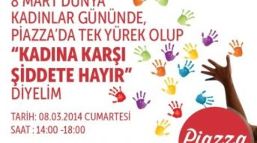 El İzleri İle &ldquo;kadına Karşı Şiddete Hayır&rdquo;