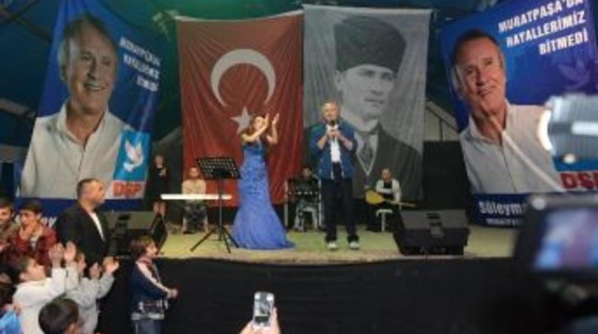 Başkan Evcilmen Halk Konserinde