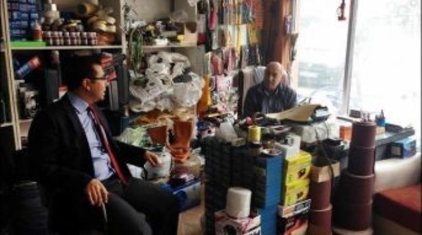 Kaymakam Bayraktar&rsquo;dan Esnaf Ziyareti