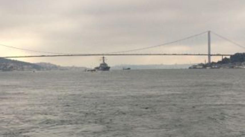 Amerikan Savaş Gemisi İstanbul Boğazı&rsquo;ndan Ge&ccedil;ti