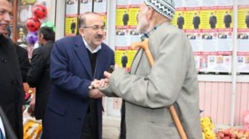 G&uuml;mr&uuml;k&ccedil;&uuml;oğlu K&ouml;pr&uuml;başı&rsquo;nı Dolaştı, Destek İstedi