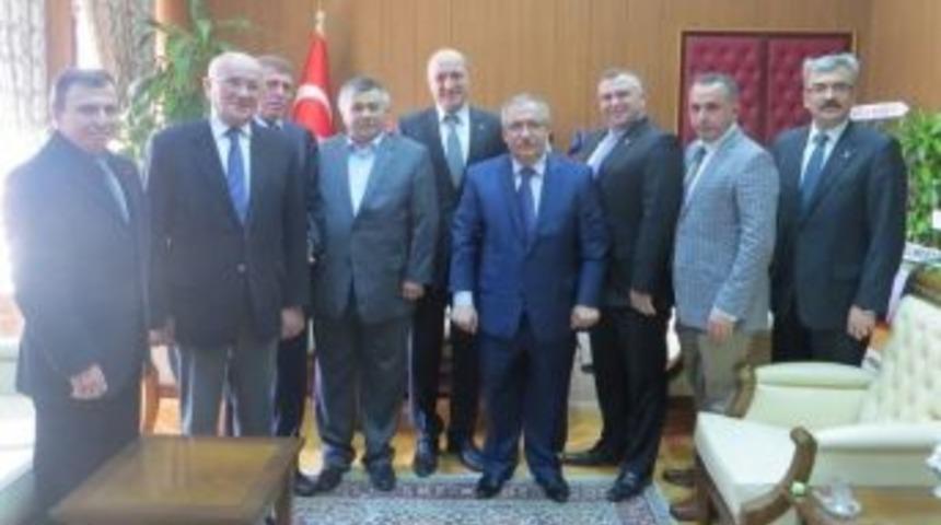 Boz&uuml;y&uuml;k Tso'dan Vali Nayir'a Ziyaret