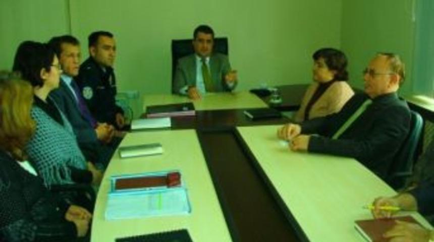 Pazarlar'da İl&ccedil;e İdare Şube Başkanları Toplantısı