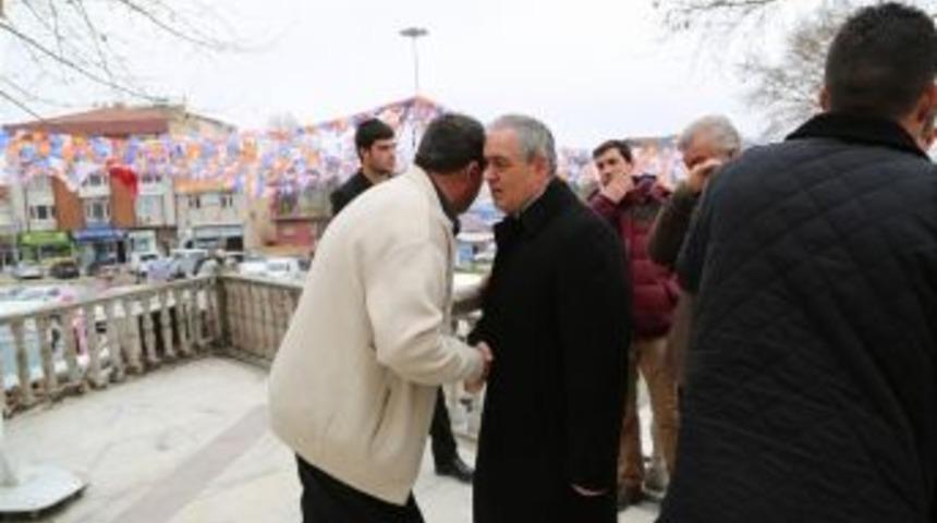 Başkan Adayı Remzi Aydın'dan Kemerburgazlılara Taziye Ziyareti