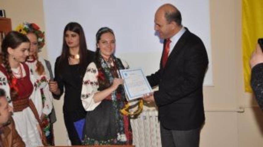 Kars Kafkas Üniversitesi’nde Ukranya Kültür Merkezi Açıldı