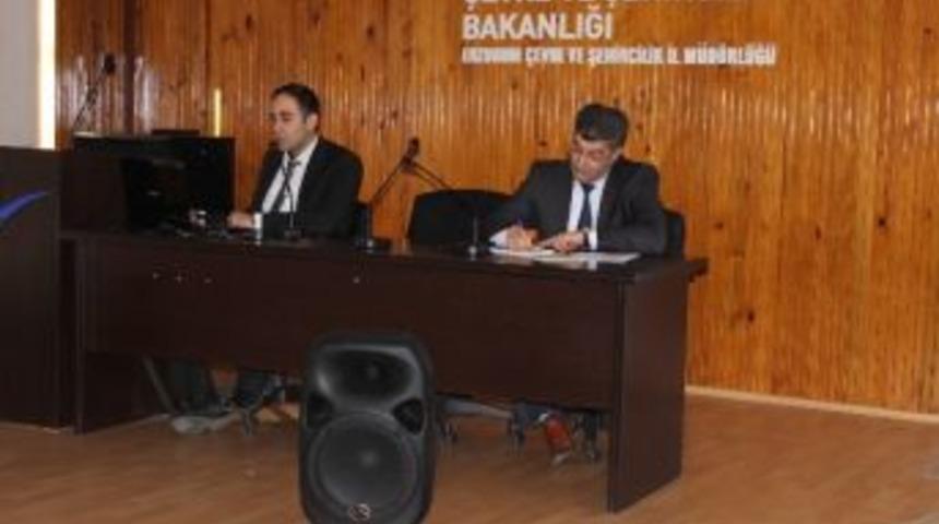 Erzurum &Ccedil;evre Denetimleri Şube M&uuml;d&uuml;rl&uuml;ğ&uuml; Tarafından Bilgilendirme Toplantısı Yapıldı