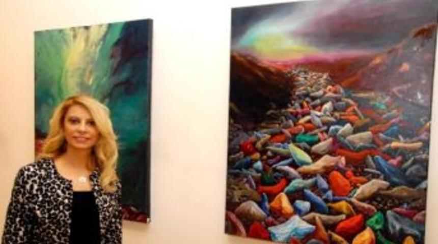 Sanko Sanat Galerisi&rsquo;nde Sergi A&ccedil;ılışı