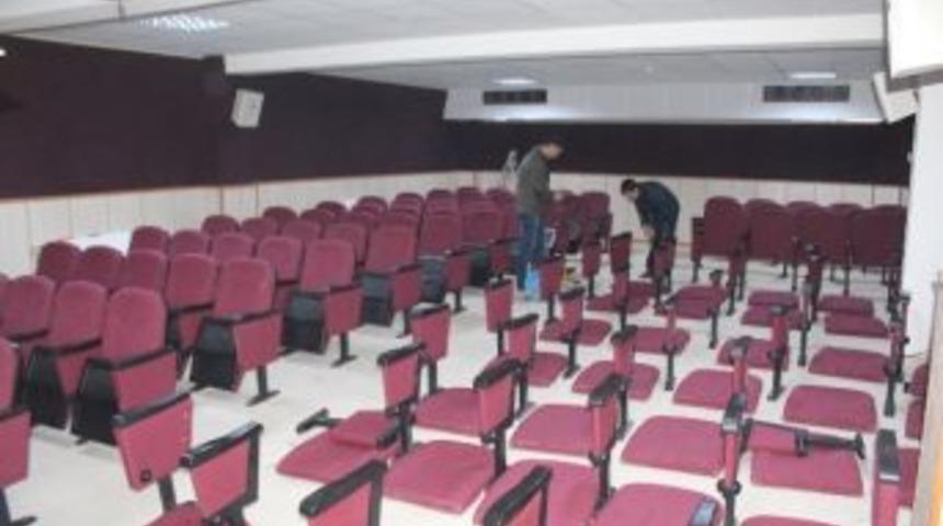 Sosyal Tesiste &Ccedil;alışmalar Tam Gaz