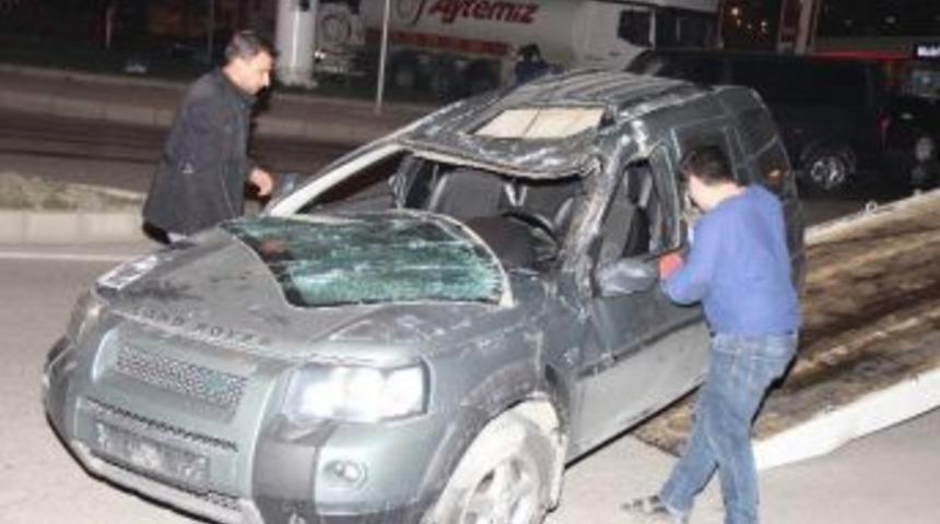 Samsun'da Cip Takla Attı: 2 Yaralı