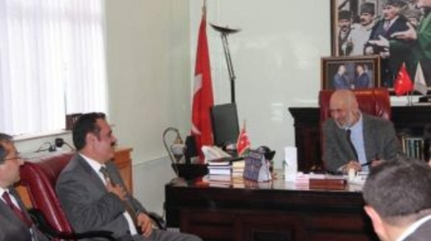 Ak Parti Belediye Başkan Adayı Koç’un Kurum Ziyaretleri