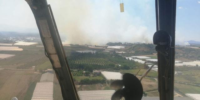 Antalya Aksu'da orman yangını (2)- Yeniden