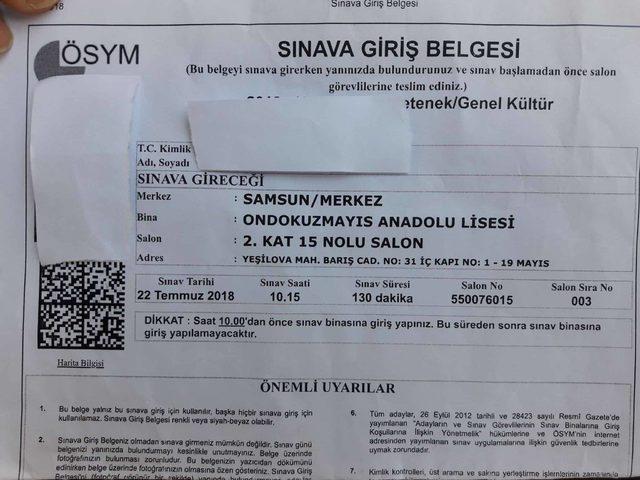 KPSS belgeleri hatalı düzenlenen adaylar sınavına giremedi